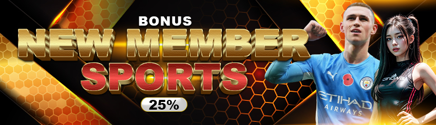 Bonus Member Baru Sports 25%