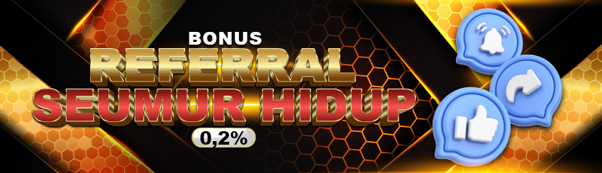 Bonus Referral Seumur Hidup 0.2%